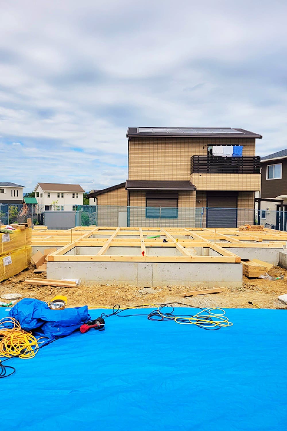 20250804建方 土台工事
