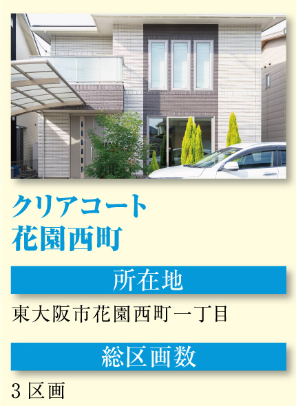 販売終了-花園西町