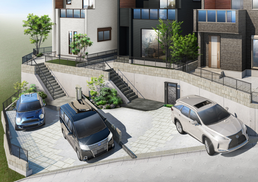 部分間取-駐車場