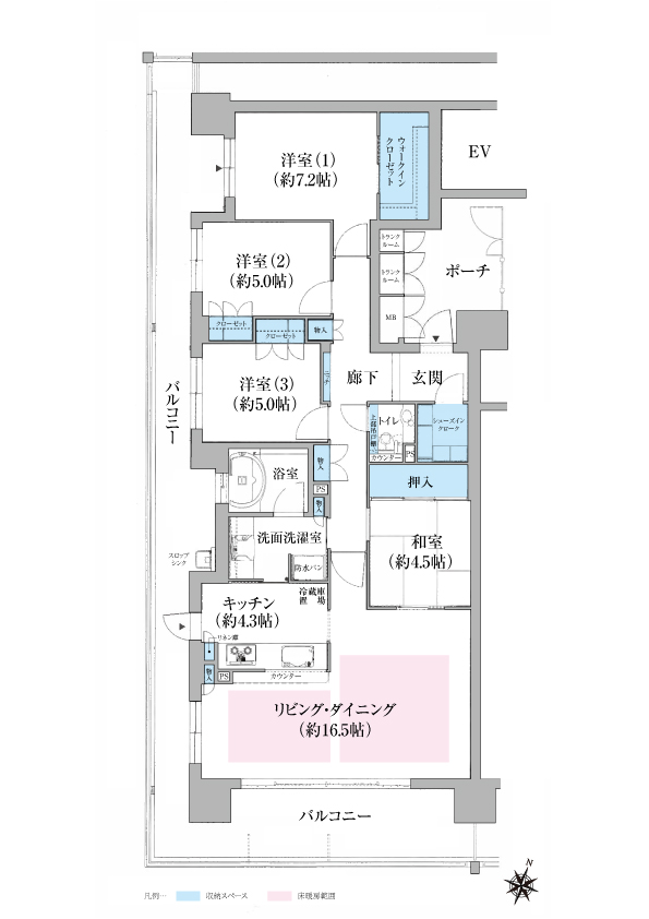 ジオ千里桃山台2番館-プラン