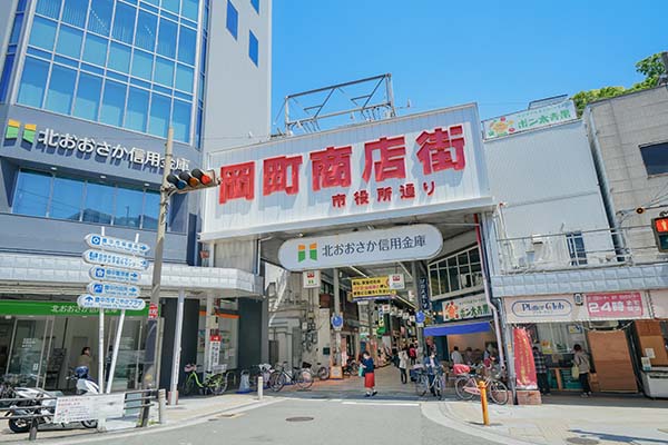 01岡町商店街